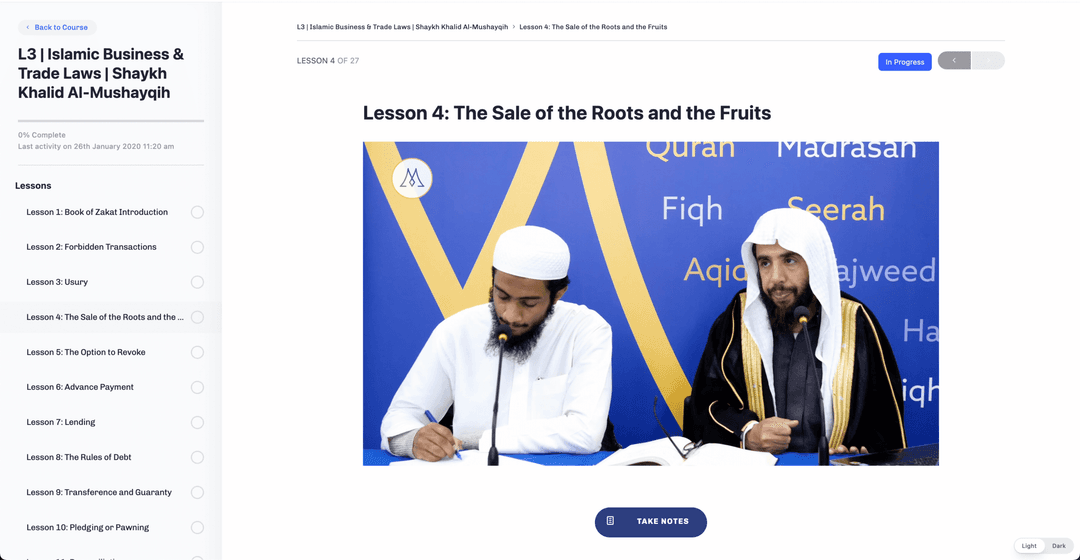 Taught by Scholars